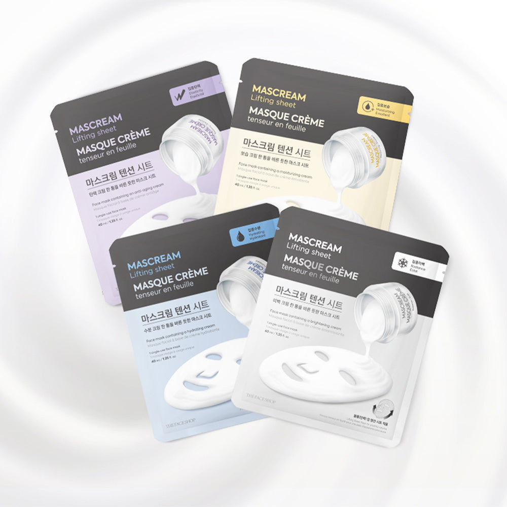 DEEPLY Hydrating Mascream Lifting Sheet Mask