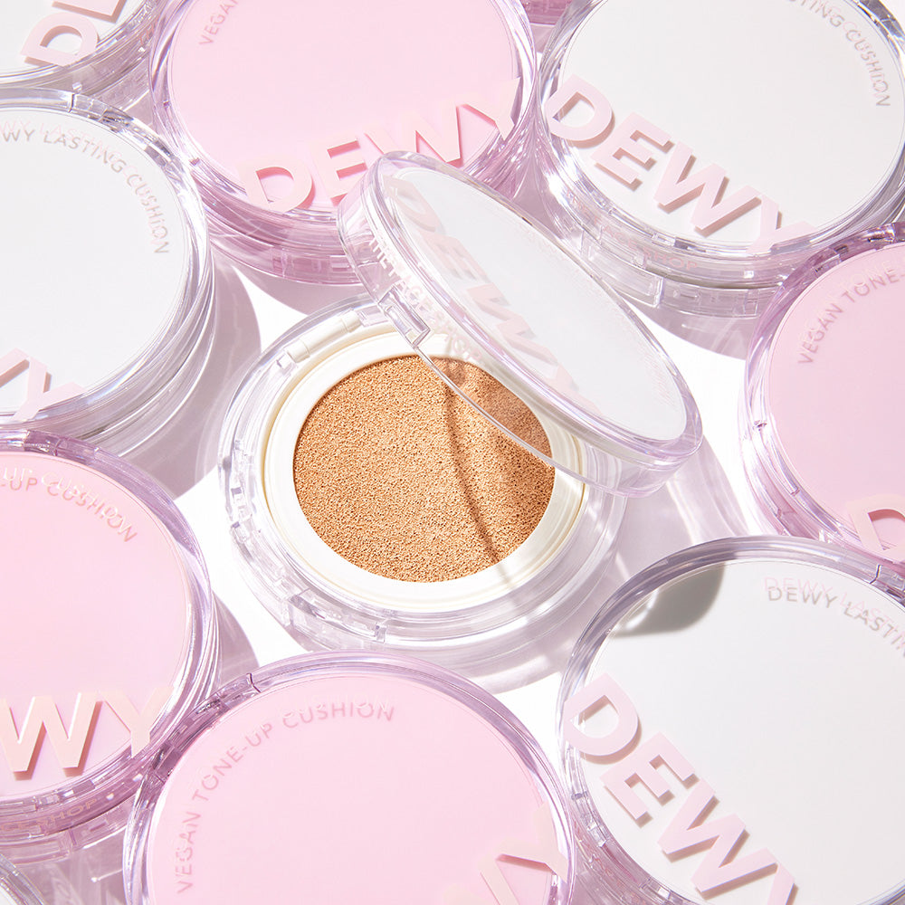 Dewy Lasting Vegan Tone-Up Cushion