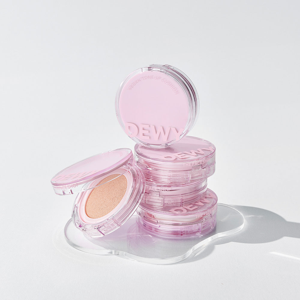 Dewy Lasting Vegan Tone-Up Cushion
