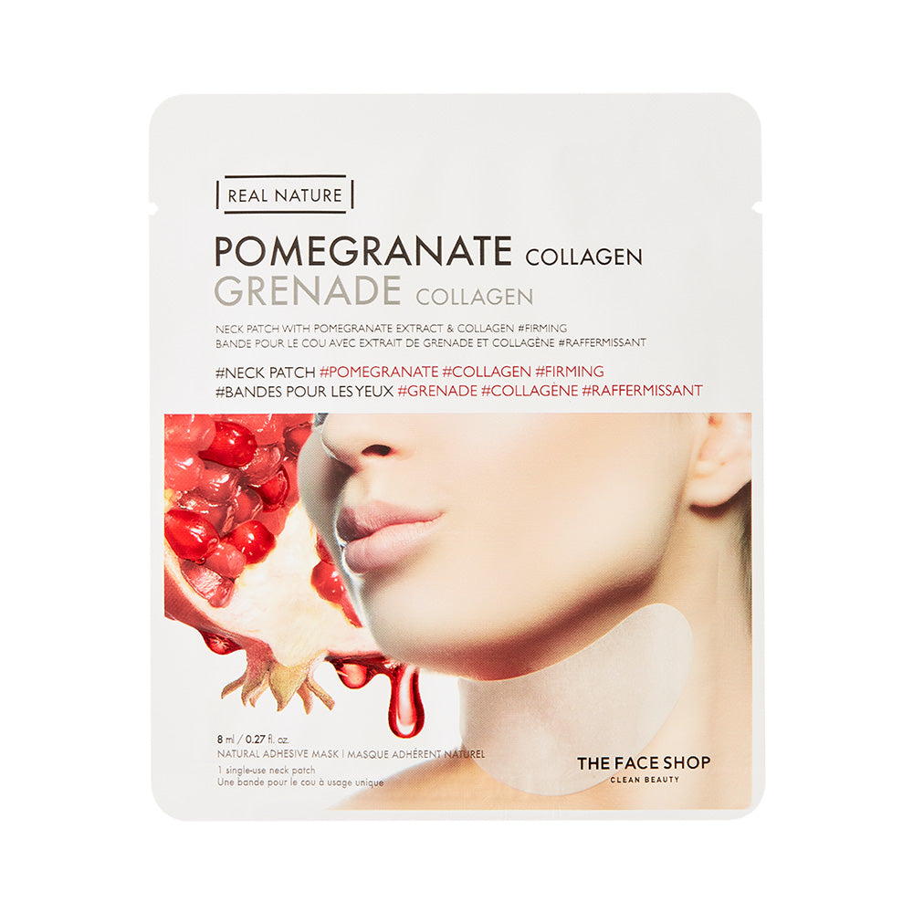 REAL NATURE Neck Patch - Pomegranate Collagen