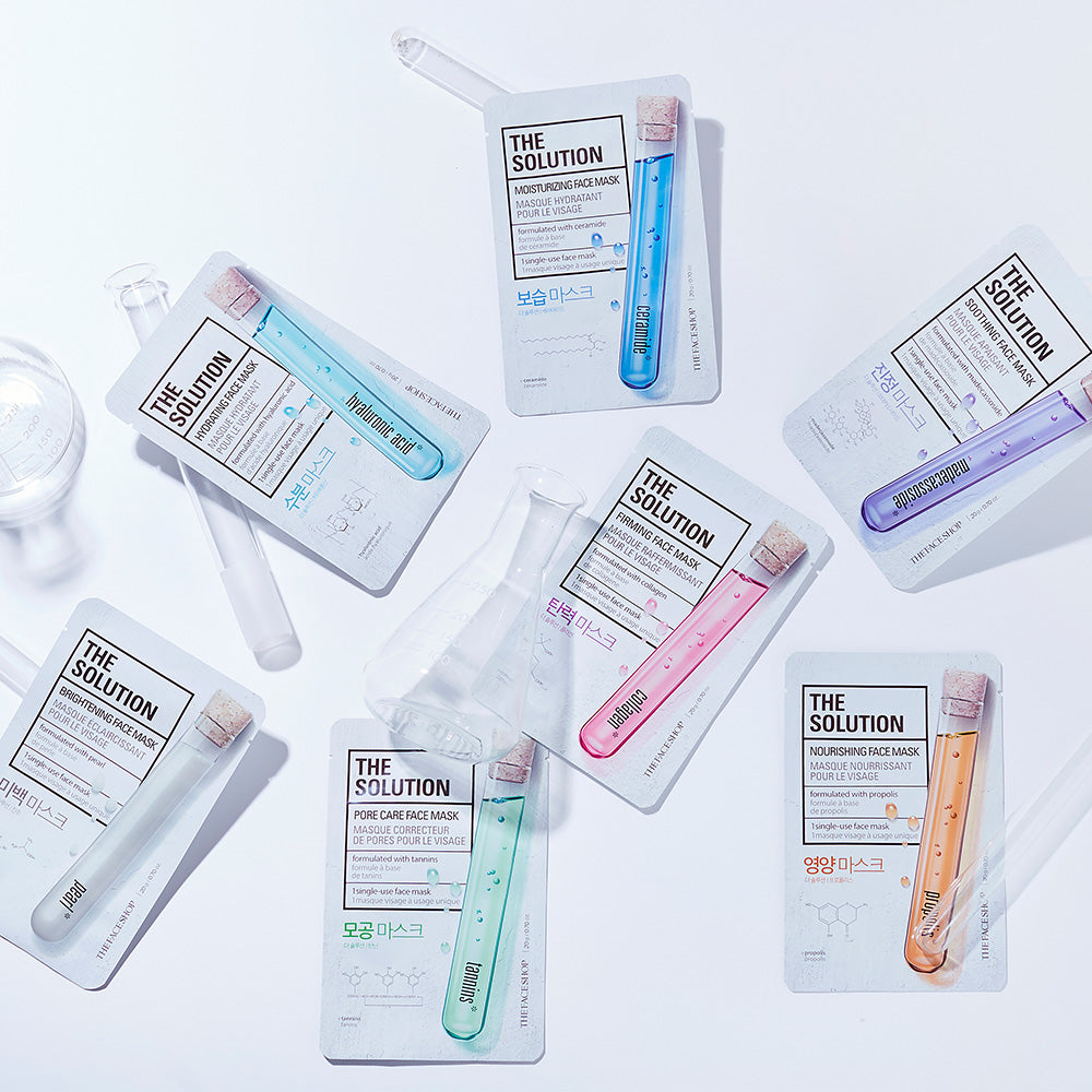 THE SOLUTION Double-Up Pore Care Face Mask