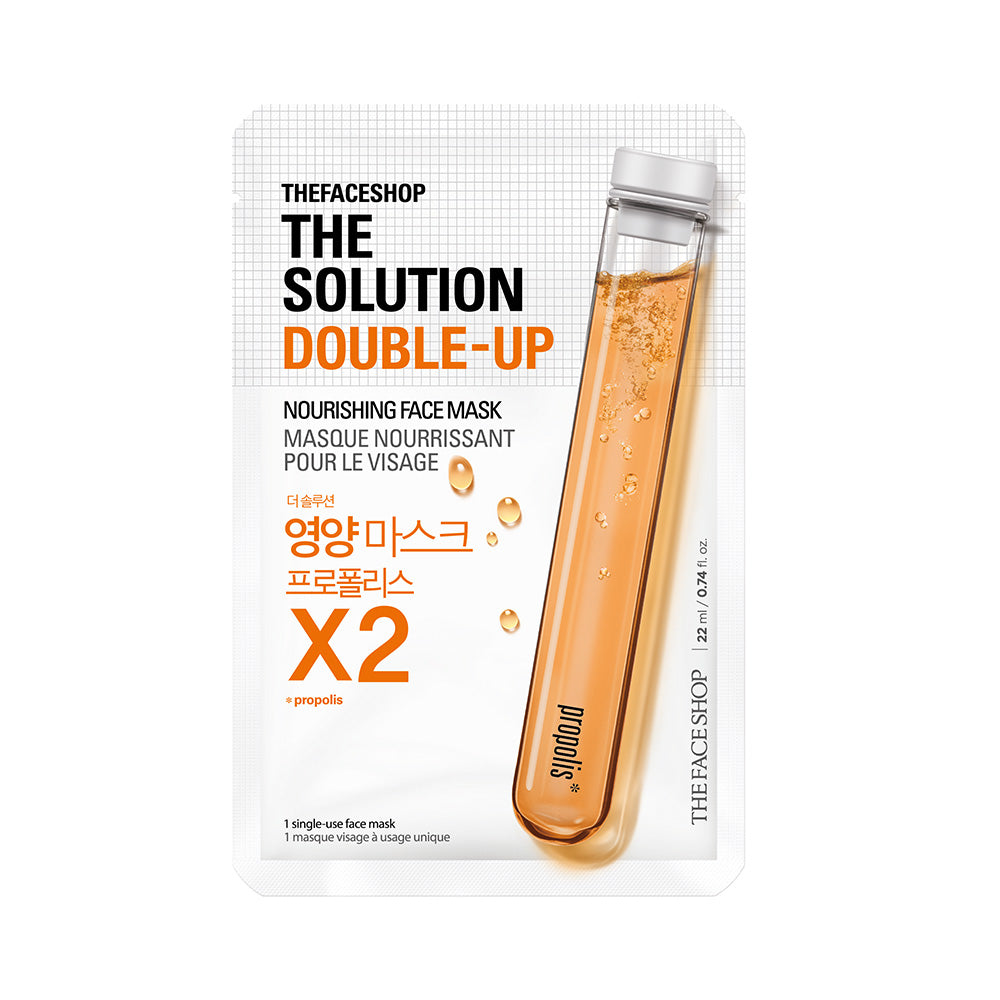 THE SOLUTION Double-Up Nourishing Face Mask