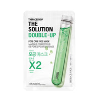 THE SOLUTION Double-Up Pore Care Face Mask