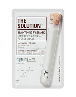 THEFACESHOP THE SOLUTION Brightening Face Mask - THEFACESHOP Australia